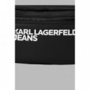 KLJ ESSENTIAL NYLON BUMBAG BLACK