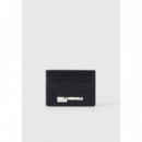 KLJ ESSENTIAL CARDHOLDER EMB KLJ BLACK-M