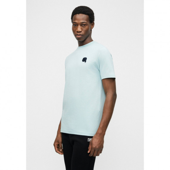 T-SHIRT CREWNECK ICE BLUE