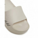 Kobo Ii Hotel Logo Slide Off White  KARL LAGERFELD