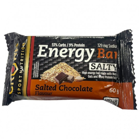 CROWN Energy Bar Chocolate Salado
