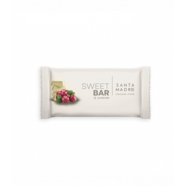 SANTA MADRE Sweet Bar Chocolate Blanco Arandanos