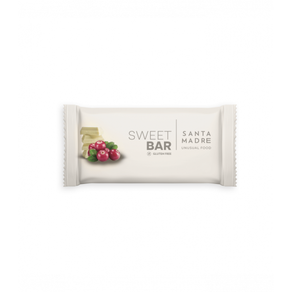 SANTA MADRE Sweet Bar Chocolate Blanco Arandanos