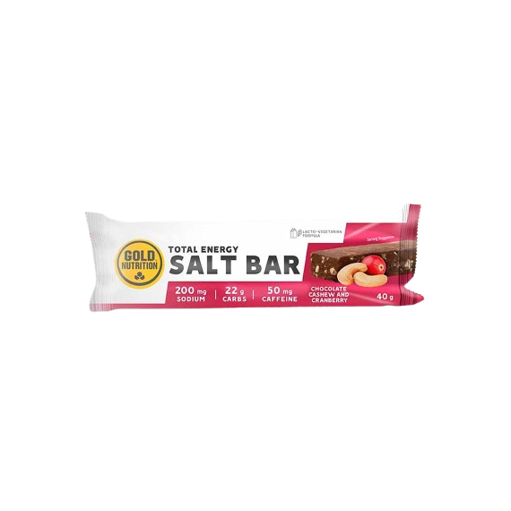 GOLD NUTRITION Salt Bar Chocolate-anacardo