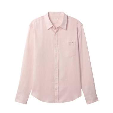 CAMISA SOLID CASUAL LINEN CLASSIC