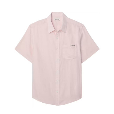 CAMISA SOLID CASUAL LINEN CLASSIC