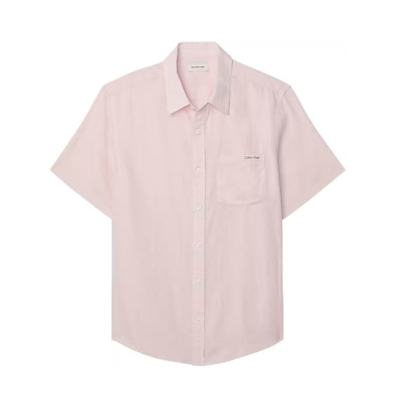 CAMISA SOLID CASUAL LINEN CLASSIC