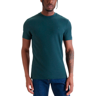 CAMISA SLIM MICRO WAFFLE CREWNK