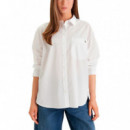 CAMISA COTTON POPLIN RELAXED
