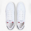 Zapatillas de Piel con Talón a Contraste  TOMMY HILFIGER