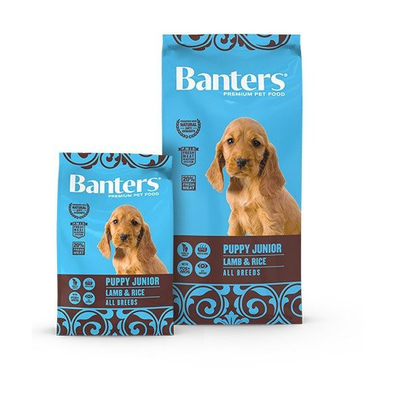 BANTERS Dog Puppy Cordero 15 Kg