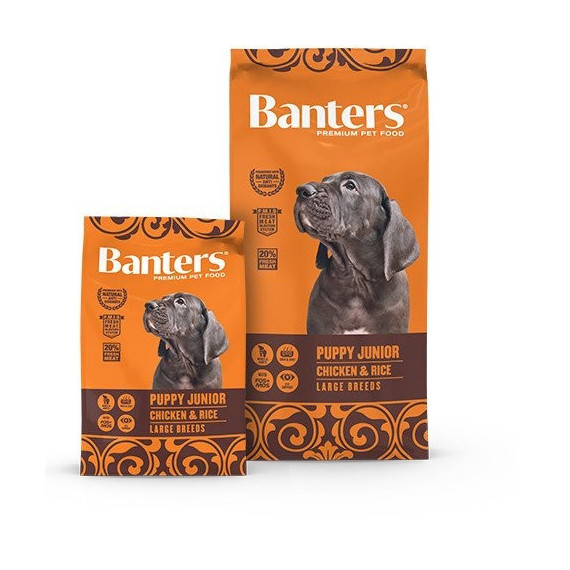 BANTERS Dog Puppy Pollo Large 15 Kg