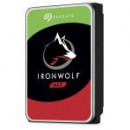 SEAGATE DISCO DURO 10TB 3.5 ST10000VN0004 IRONWOLF Ideal para NAS para el hogar, pequeñas oficinas/oficinas domésticas y pequeñ