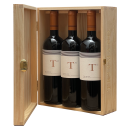 Tm TR3SMANO 2021 - Caja Madera 3UD - 75CL  BODEGA TR3SMANO - LAGAR DE PROVENTUS