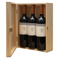 Tm TR3SMANO 2021 - Caja Madera 3UD - 75CL  BODEGA TR3SMANO - LAGAR DE PROVENTUS