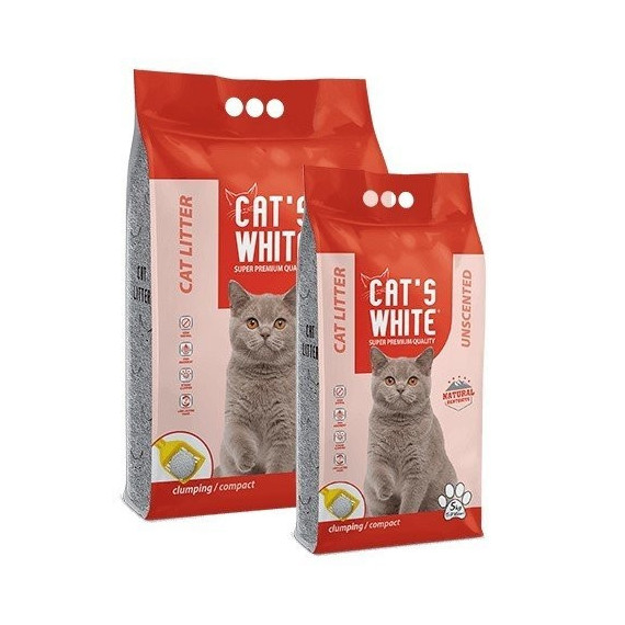 CATS WHITE Arena Aglomerante Natural 5 L