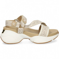 Sandalia Surfera Logo Hielo  MICHAEL KORS