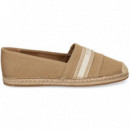 ALPARGATA CON CINTA TEXTIL BEIGE