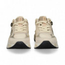 DEPORTIVO ANTE+MALLA BLANCO