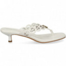 ESCLAVA LOGO HUECO PIEL BLANCO