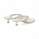 ESCLAVA LOGO HUECO PIEL BLANCO