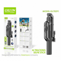 Palo Selfie Ai Seguimiento Greenlyca 360° Rotación Horizontal 2.4GHZ 180CM 1500MAH Batería Usb-c Control Remoto GL70291  IKREA