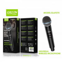 Micrófono Inalámbrico Greenlyca Wireless 20-25 Metros 210-270MHZ 6.5MM-3.5MM GL69375  GREEN LYCA