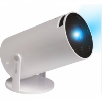 Proyector DENVER Led Contrast 2500 Lúmenes Distancia 1.4-4M HDMI Input 37"-170" Rotable 180 con HDMI Cables PR-2500