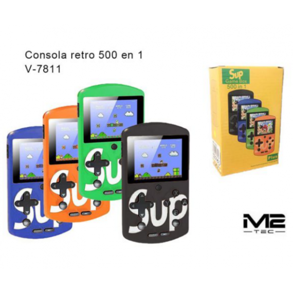 Juego Consola 500 en 1 4 Pulgadas