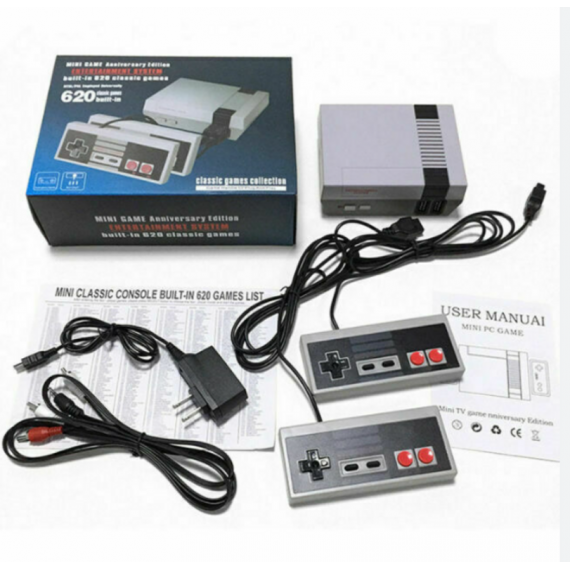 Máquina de Juego Retro 620 Juegos Clásicos Integrados