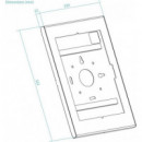 Marco Antirrobo TOOQ TQATTE2601-S-B para Tablets 10.9-11" Negro