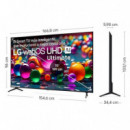 Televisor LG 75UA74006LB 75" 4K Ultra HD Smart TV Webos con Ai Thinq y Diseño sin Marco