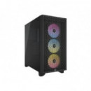 Semitorre Gaming Corsair 3000D Airflow ATX Negra con Ventana de Cristal Templado ARGB (CC-9011255-WW)