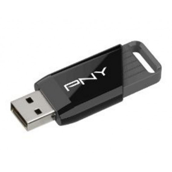 Pendrive PNY Attaché X 64Gb USB-A 3.0 Negro (P-FD64GATTX-GE)
