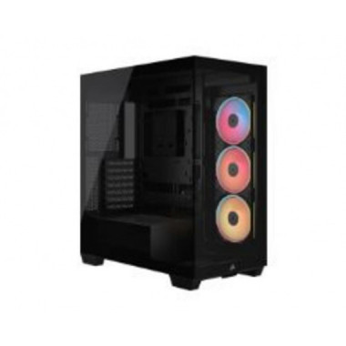 Caja Corsair 3500X LX-R ARGB iCue con Cristal Templado Negra (CC-9011324-WW)