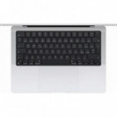 Apple MacBook Pro 14" M3 8 Core CPU 10 GPU 8GB 1TB Plata (MR7K3Y/A)