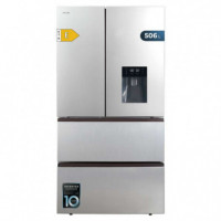 Frigorífico Bolero Coolmarket Fd 510 Wd Inox E 83,6X70,6X183 Cm  CECOTEC