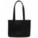 KARL LAGERFELD - k/signature braid sm tote - 1av - B2W30206/1av