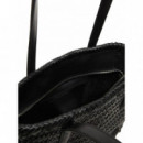 KARL LAGERFELD - k/signature braid sm tote - 1av - B2W30206/1av