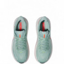 HOKA ONE ONE - CLIFTON 10 - Sage Neon Flame - 1162030/Sage Neon Flame