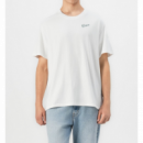 Camiseta Pompeii Sabons blanca logotipo verde