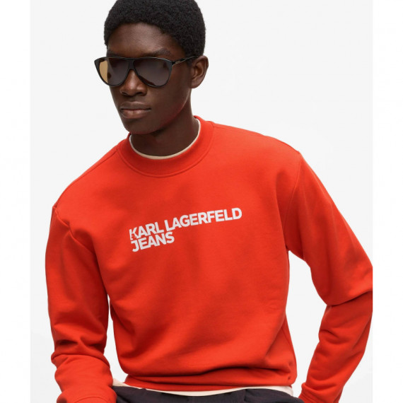 KLJ REG ESSENTIAL LOGO SWEAT GRENADINE