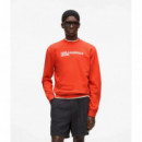 KLJ REG ESSENTIAL LOGO SWEAT GRENADINE