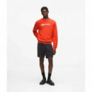 KLJ REG ESSENTIAL LOGO SWEAT GRENADINE