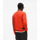 KLJ REG ESSENTIAL LOGO SWEAT GRENADINE