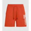 KLJ TEXT LOGO SWEATSHORT GRENADINE