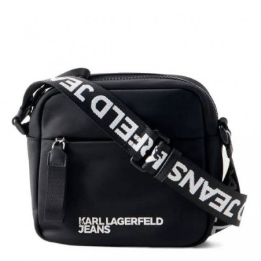Klj Nylon Square Crossbody Black  KARL LAGERFELD