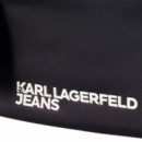 Klj Nylon Square Crossbody Black  KARL LAGERFELD