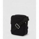 Klj Utility String Reporterbag Black  KARL LAGERFELD
