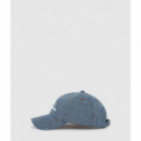 KLJ DENIM CAP WASHED MID BLUE